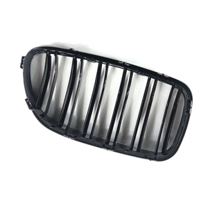2010-2017 per <span class=keywords><strong>BMW</strong></span> <span class=keywords><strong>F10</strong></span> serie 5 <span class=keywords><strong>paraurti</strong></span> anteriore con griglia a rene nero lucido ABS Design griglie produttore - Product Image 4