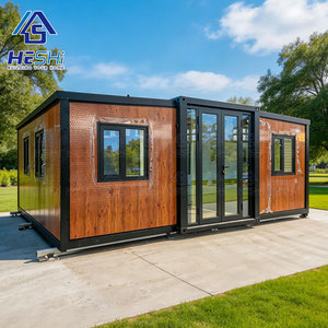 Casa Contenedor Prefabricada Expandible de 40 y 20 Pies al por Mayor, con 1, 2, 3, 4 o 5 Dormitorios, Baño y Jardín, Casa Modular Tipo Granny Flat - Product Image 1