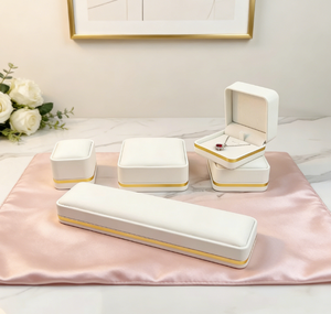 Luxury Jewellery <strong>Gift</strong> <strong>Box</strong> Factory Handmade Jewelry <strong>Box</strong> Package Leather Rounded <strong>Box</strong> Set Weeding Ring <strong>Box</strong> Jewelry Container - Product Image 1