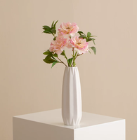 Bunga Kering Dekoratif Shumen Horsebane Rose, Bunga Buatan, Buket Bunga Sutra untuk Dekorasi Ruang Tamu