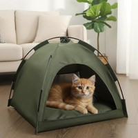 Tragbares Haustier-Zelt für Katzen, Gemütliches und Komfortables Katzenbett-Zelt mit Einfacher Montage