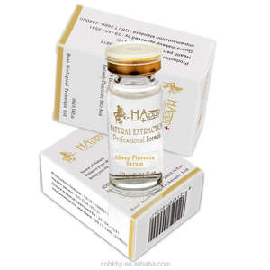 Sérum de placenta de mouton pour réparer la peau endommagée, hydrater, stimuler le renouvellement cellulaire, éliminer les irrégularités de l'épiderme, retarder le vieillissement - Product Image 5