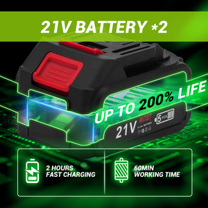 Pil ve şarj cihazı ile elektrikli Mini çit düzeltici, bahçe, çim, Yard için <span class=keywords><strong>2</strong></span> 1 fırça çim kesici + çit makasları - Product Image 6