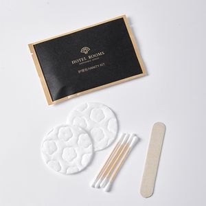 Boîte de papier de luxe OEM certifiée écologique FSC, recyclable, équipement sec pour hôtel, kit <span class=keywords><strong>dentaire</strong></span>, kit de rasage, peigne, bonnet de douche, ensemble de vanité - Product Image 4