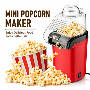 Máquina de Palomitas de Maíz Eléctrica con Cable, sin Aceite, con <span class=keywords><strong>Campana</strong></span> Transparente, <span class=keywords><strong>para</strong></span> Encimera, Ahorra Espacio, Ideal <span class=keywords><strong>para</strong></span> Cocinas Pequeñas - Product Image 1