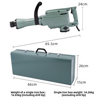 Perceuse à percussion industrielle électrique 2500W YLW AC-YLH11-2200 65W haute puissance, robuste, pour bricolage, avec moteur à fil de cuivre, pour briser le béton