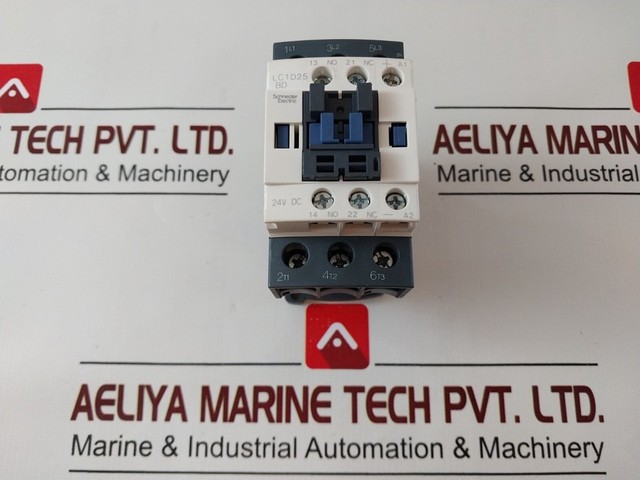 electrictelemecanique lc1d25bd contactor 24v
