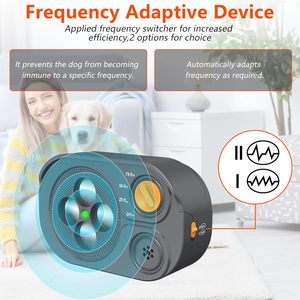 Nouvel appareil anti-aboiement ultrasonique rechargeable 2026 pour chiens, étanche IP65, 6 modes, portée de 75 pieds - Product Image 4