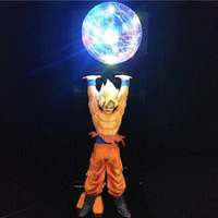 Lampe de table Dragon Ball Cartoon Anime Lights Original Animation Cadeau d'anniversaire Cadeau Voleur Roi Poupée Décoration de voiture Lumière