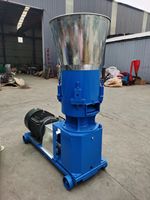 Machine à granulés d'aliments pour animaux de ferme, petite presse à granulés à matrice plate de 50 à 100 kg/h, pour la fabrication d'aliments pour volailles et bétail