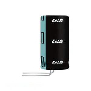 Condensador de Aluminio de Canal de Fabricante 330uF, Tipo PX2W331M7T2260, 330UF 20% 450V, Radial - Product Image 1