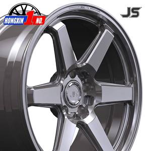 Jantes en alliage forgé 6061-T6 légères Hongxin NO.1 JR106-4 personnalisées de 18 à 24 pouces, 6 branches, concaves profondes pour Audi Mercedes BMW Lexus - Product Image 2