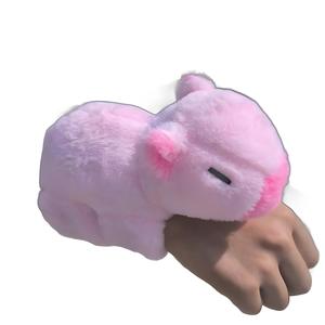 Cross-Border <span class=keywords><strong>TikTok</strong></span> Tortue CapiBala Snap Ring Peluche Capybara Snap Ring Poupée Jouet Animal - Product Image 3