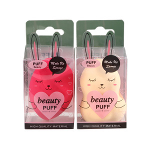 ฟองน้ำแต่งหน้าคุณภาพสูงแบบเปียกและแห้ง เนื้อละเอียดนุ่มพิเศษ พร้อมกล่องพีวีซี - Product Image 5