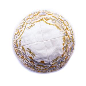 <span class=keywords><strong>Kippa</strong></span> juive en gros pour hommes et femmes, <span class=keywords><strong>kippa</strong></span> en soie dorée brodée, yarmulke, chapeau judaïque, logo personnalisé, <span class=keywords><strong>kippa</strong></span> en satin pour cadeau - Product Image 4