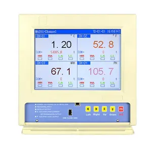 Bestseller-Prozess überwachung Multi 9 64-Kanal-LCD-Display Farb karte Papier loser Rekorder ohne Papier temperatur aufzeichnung