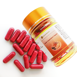 Puissantes capsules rouges de qualité supérieure pour la vitalité masculine, à action rapide, pour la performance, l'énergie et la résistance, flacon de 30 capsules - Product Image 2