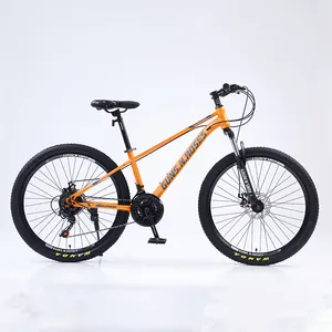 自転車マウンテンバイク26インチロードサイクリングデュアルディスクブレーキ新デザインアルミ合金