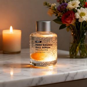 Sérum à la balle rebondissante au PDRN de saumon, personnalisable, pour les rougeurs et les peaux abîmées après le soin, récupération de la peau après peeling aux algues - Product Image 1