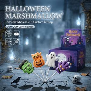 Paquete de 20g de Caramelos Duros de Halloween con Formas de Monstruos Surtidos, <span class=keywords><strong>Sabor</strong></span> a Frutas, con Caja de Regalo - Product Image 1