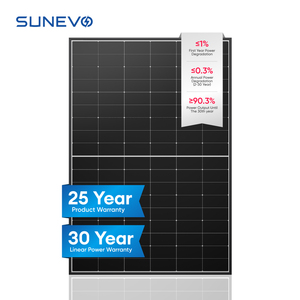 Stock UE Sunevo 465W/480W/495W Monocristallin Cadre Noir Bifacial Type N Double Verre Solaire 24,8% Haute Efficacité Rapide - Product Image 3