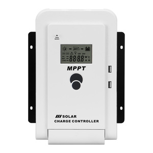 Gcsoar tự động làm việc 12V/24V MPPT panel năng lượng mặt trời Charge Regulator tiêu cực mặt đất năng lượng mặt trời điều khiển cho PV hệ thống - Product Image 1