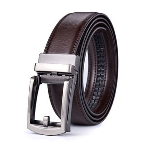 Cinturón de Cuero de Dos Capas con Hebilla Automática Universal <span class=keywords><strong>para</strong></span> <span class=keywords><strong>Hombre</strong></span>, Cinturón de Negocios <span class=keywords><strong>para</strong></span> Pantalones <span class=keywords><strong>Vaqueros</strong></span>, Cinturón de Alta Gama <span class=keywords><strong>para</strong></span> <span class=keywords><strong>Hombre</strong></span> - Product Image 2