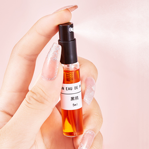 Échantillon de parfum en spray de 5 ml avec bouchon noir, parfum de marque célèbre, parfum de poche portable pour femmes - Product Image 4
