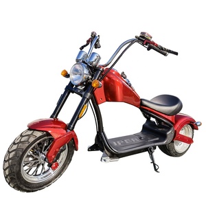 Italy Classical Style Scooter <b>72V</b>/20AH/30AH Lithium 3000w 2 Wheel Fat Tire Golf Motorcycle with EEC - Product Image 1