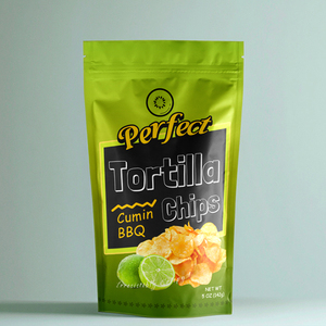 Bolsa de envasado de patatas fritas con impresión personalizada con acabado mate a prueba de olores resellable, aperitivos de mezcla de frutas liofilizadas - Product Image 2