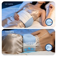 Coussin lombaire ergonomique pour soulager les maux de dos et favoriser un sommeil profond, ceinture ajustable, coussin de soutien dorsal creux