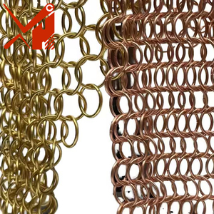 Maille de fil métallique soudée en acier inoxydable de 10 mm de diamètre, écran décoratif et protecteur pour usage architectural et industriel - Product Image 1