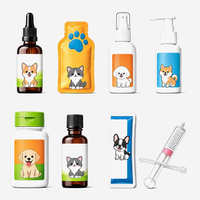 Huile de chanvre personnalisée pour chiens et chats, fabricant OEM, complément alimentaire pour animaux de compagnie, huile de chanvre naturelle, marque privée