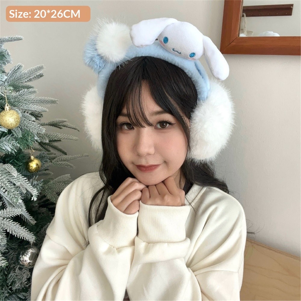 Yugui Dog - Orejeras de peluche