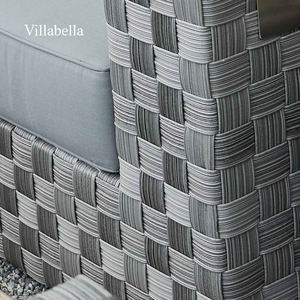 Ensemble de canapés d'extérieur Mobilier de jardin moderne en rotin Cadre en aluminium de luxe Canapé de terrasse Ensemble de meubles pour balcon Hôtel Villa - Product Image 4