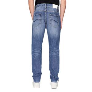 กางเกงยีนส์เดนิมทรงสลิมฟิตสไตล์วินเทจคุณภาพสูงผ้าฝ้าย 100% ล้างสีแบบดีไซน์ใหม่แฟชั่นไฮสตรีทสำหรับผู้ชาย - Product Image 4