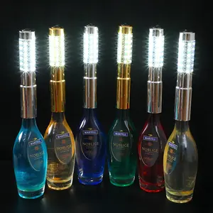 Led Licht Flash Koud Vuurwerk Sticks Gloeiende Strobe Vervagen Gladde Stok Champagne Wijn Stoppers Bars Leverancier