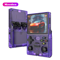 Console de jeu portable Mooden M18 Pro, manette rétro arcade avec double poignée, connectivité Wi-Fi pour les joueurs de jeux TV et de console
