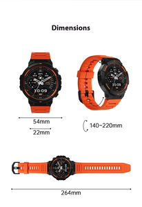 นาฬิกาสมาร์ทวอทช์ Black Shark GS3 Sport ระบบ GNSS กันน้ำ แบตเตอรี่ใช้งานได้ยาวนาน หน้าจอ AMOLED รองรับบลูทูธ ปรับแต่งได้สำหรับกีฬา วิ่ง และออกกำลังกาย - Product Image 6