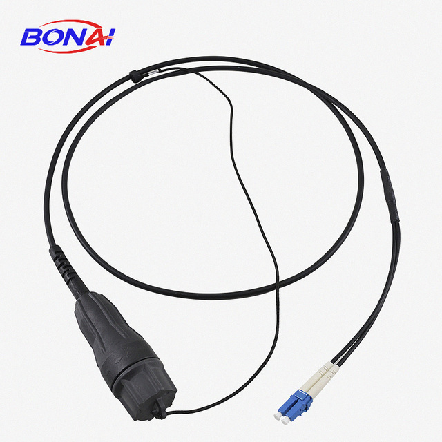 Wholesale  Price CPRI Fiber Optic Patch Cable Armored Outdoor LC Duplex Singlemode for BBU RRU FTTA Waterproof