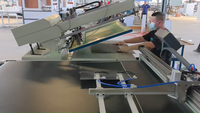 Machine d'impression à plat UV pour transfert d'adhésifs et sérigraphie, imprimante à froid pour l'estampage de boîtes en carton, papier, PVC et cuir