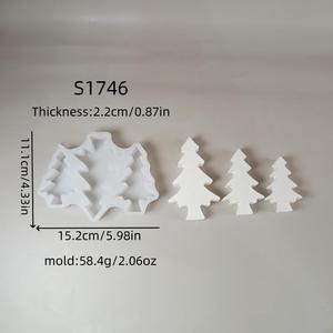 <span class=keywords><strong>Moule</strong></span> en silicone pour décoration d'arbre de Noël en ciment gypse M54024 - Product Image 5