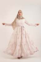 Robe traditionnelle de prière islamique, haut de gamme, vêtements ethniques, arabe, imprimé Floral, mousseline à plusieurs niveaux, Abaya, Hijab, dubaï, Robe musulmane, Ramadan