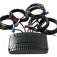 Amplificateur de signal fixe monté sur véhicule 2,4 GHz WiFi/LTE, antenne combinée 5-en-1 GPS primaire/secondaire