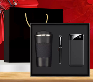 Cadeaux IStapromo, tasse à café de luxe personnalisable avec ventilateur pliable, logo d'entreprise, ensemble de cadeaux promotionnels pour le bureau, fabrication en usine - Product Image 5