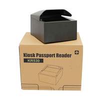 Kiosque de lecteur de passeport USB avec MRZ OCR pour scanner de documents de stock d'aéroport et d'immigration