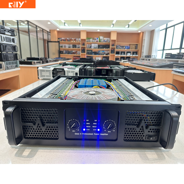 PD-8000 High Power 2CH*1400W/1500W/1700W/1900W 3-step Power Supply Long Case Class-H 3U Transformer Power Amplifier for Club/Bar