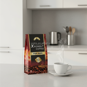 プレミアムグレード男性用腎臓マカコーヒー栄養補助食品インスタントブラックニュートラルテイストプライベートラベルボックス - Product Image 2