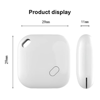 Traceur intelligent Android à double système (Apple Find My et Google Find Hub) avec fonction pop-up automatique, pour la localisation de clés et bagages, sans abonnement mensuel