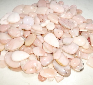 Venta al por Mayor de 1 Kilo de Ópalo Rosa Cabujón, Gema Suelta Peruana - Product Image 6